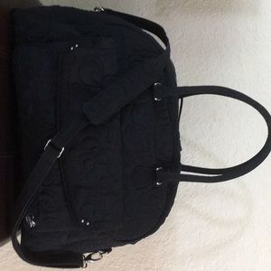 Vera Bradley Large Weekend Bag Black